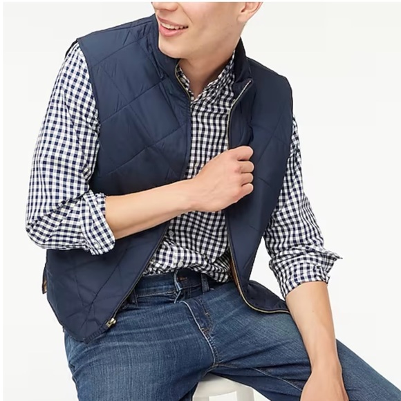 J. Crew Other - J Crew Quilted Walker Vest NWOT